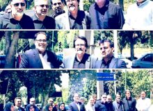 تابلوی خیابان استاد محمد میرزاوندی جای‌گذاری شد