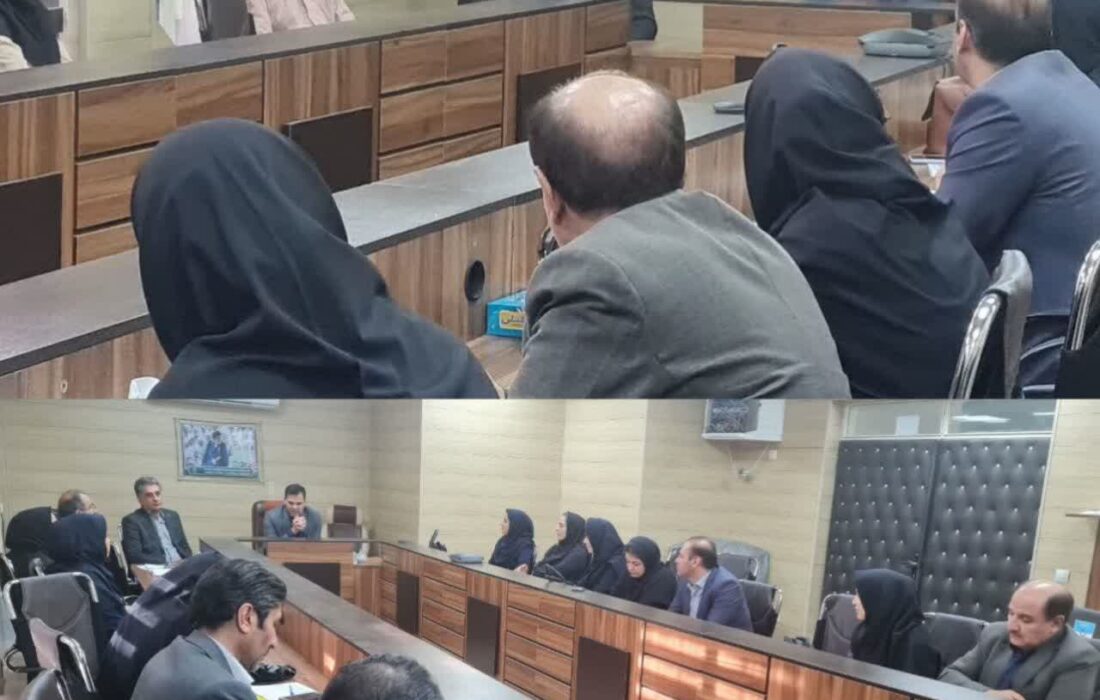 نشست معاون درمان دانشگاه علوم پزشکی لرستان با کارشناسان نظارت بر درمان شهرستان های استان  برگزار شد