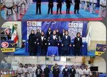 قضاوت داور ممتاز لرستانی در رقابت های سوپر لیگ کاراته بانوان کشور