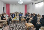 نماینده مردم خرم آباد و چگنی در روز تاسوعا به دیدار خانواده شهید امنیت رفت