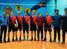 نایبقهرمانی تیم بازنشستگان لرستان در مسابقات والیبال هفته دفاع مقدس